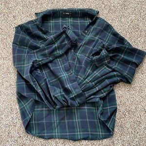 Oversized flannel